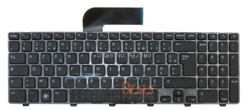 For-Dell-0HNGJK-HNGJK-NSK-DY0SW-0F-V119625AK1-Laptop-Keyboard-French-FR-Layout-Black-Clavier-with